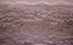 Jianchuan museum, Wenchuan earthquake mural 2008